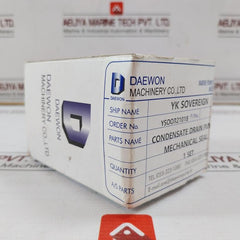 Daewon Ysoor21018 Condensate Drain Pump Mechanical Seal Set