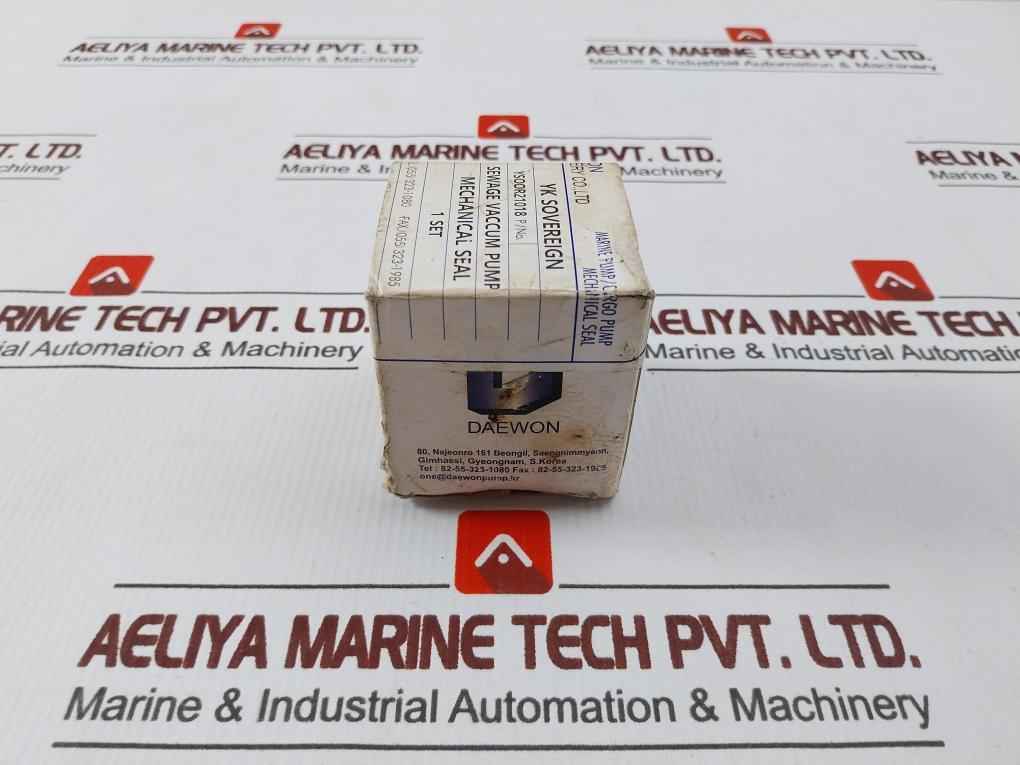 Daewon Ysoor21018 Mechanical Seal Set For Sewage Vacuum Pump