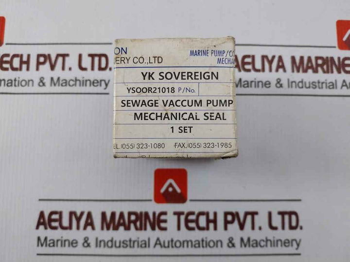 Daewon Ysoor21018 Mechanical Seal Set For Sewage Vacuum Pump