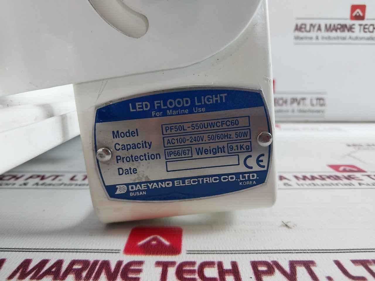 Daeyang Pf50L-550Uwcfc60 Led Flood Light For Marine Use Ac 100-240V 50/60Hz 50W