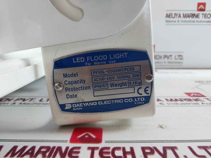 Daeyang Pf50L-550Uwcfc60 Led Flood Light For Marine Use Ac 100-240V 50/60Hz 50W