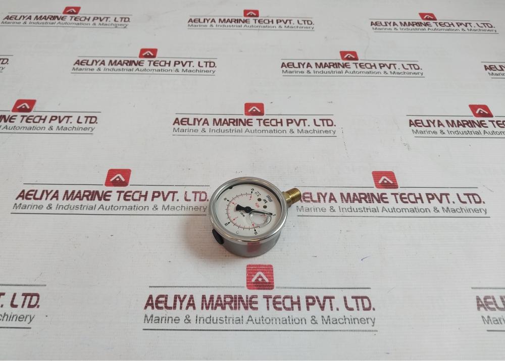 Daho EN 837-1 Pressure Gauge 0-4 MPA 0-40 Bar CL. 1.6