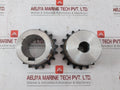 Daido Kogyo C-6018 Roller Chain Shaft Coupling Case Set 0Rk-000-032 F2108