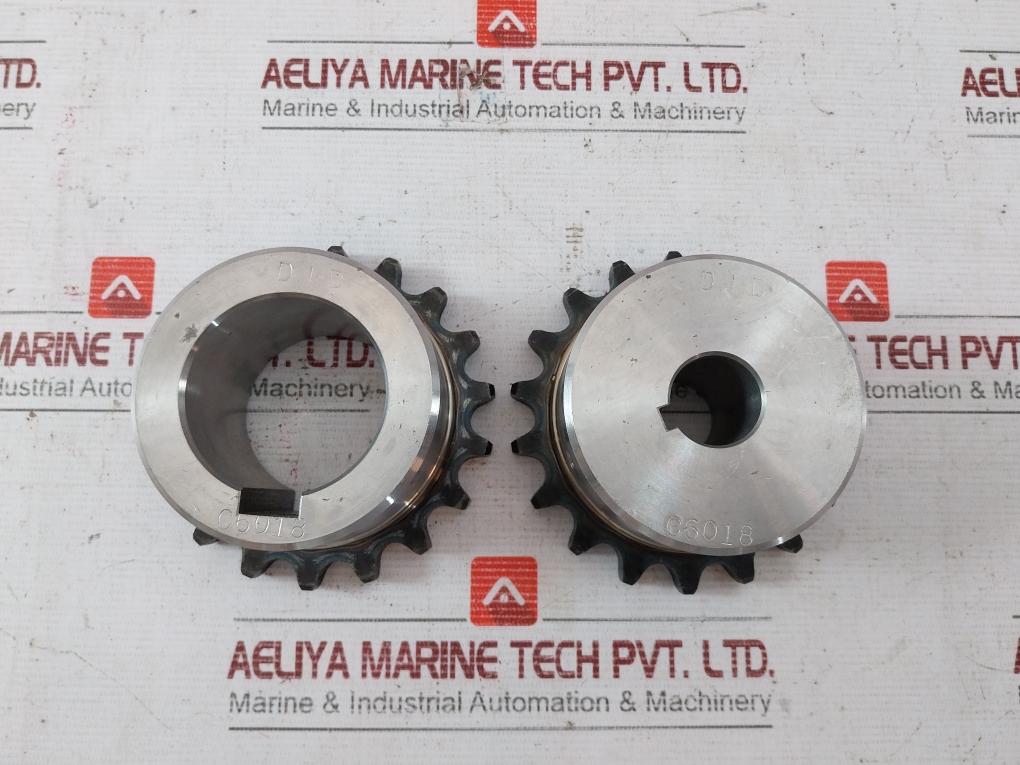 Daido Kogyo C-6018 Roller Chain Shaft Coupling Case Set 0Rk-000-032 F2108