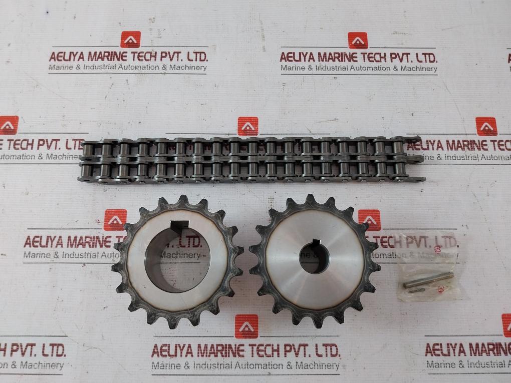 Daido Kogyo C-6018 Roller Chain Shaft Coupling Case Set 0Rk-000-032 F2108