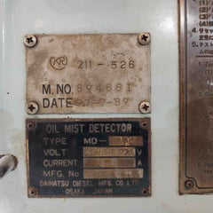 Daihatsu Md-9S Oil Mist Detector Ac100/220V 0.6A (Without Buzzer) (Not Working)