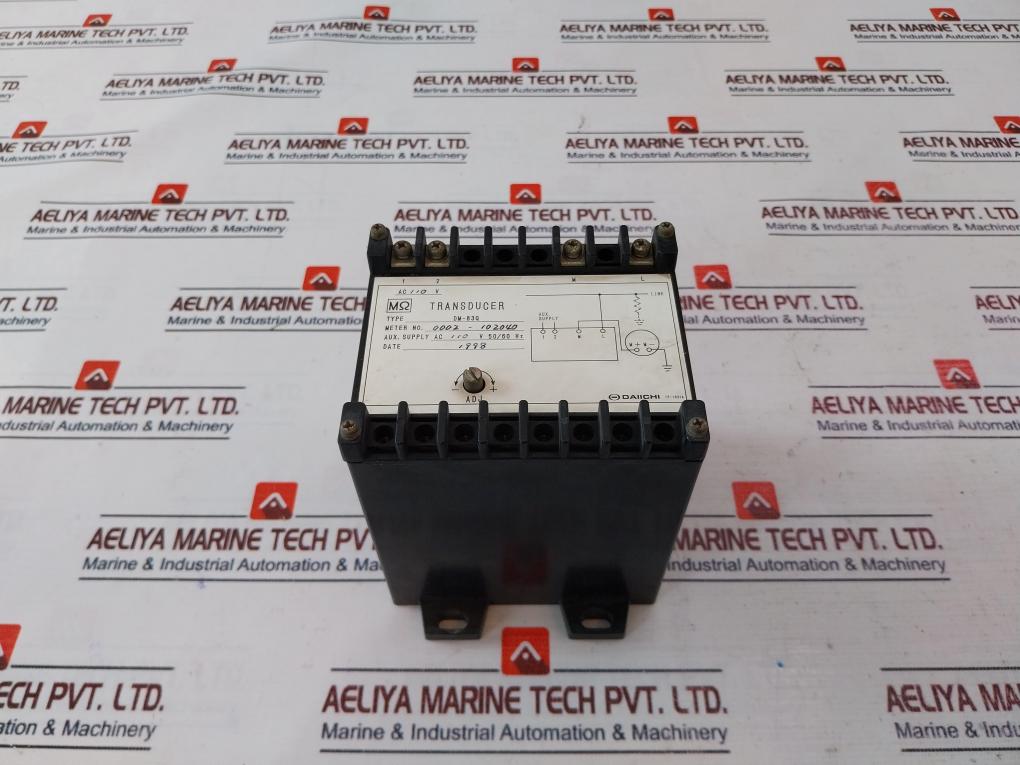 Daiichi Dm-83Q MΩ Transducer Ac 110V 50/60Hz