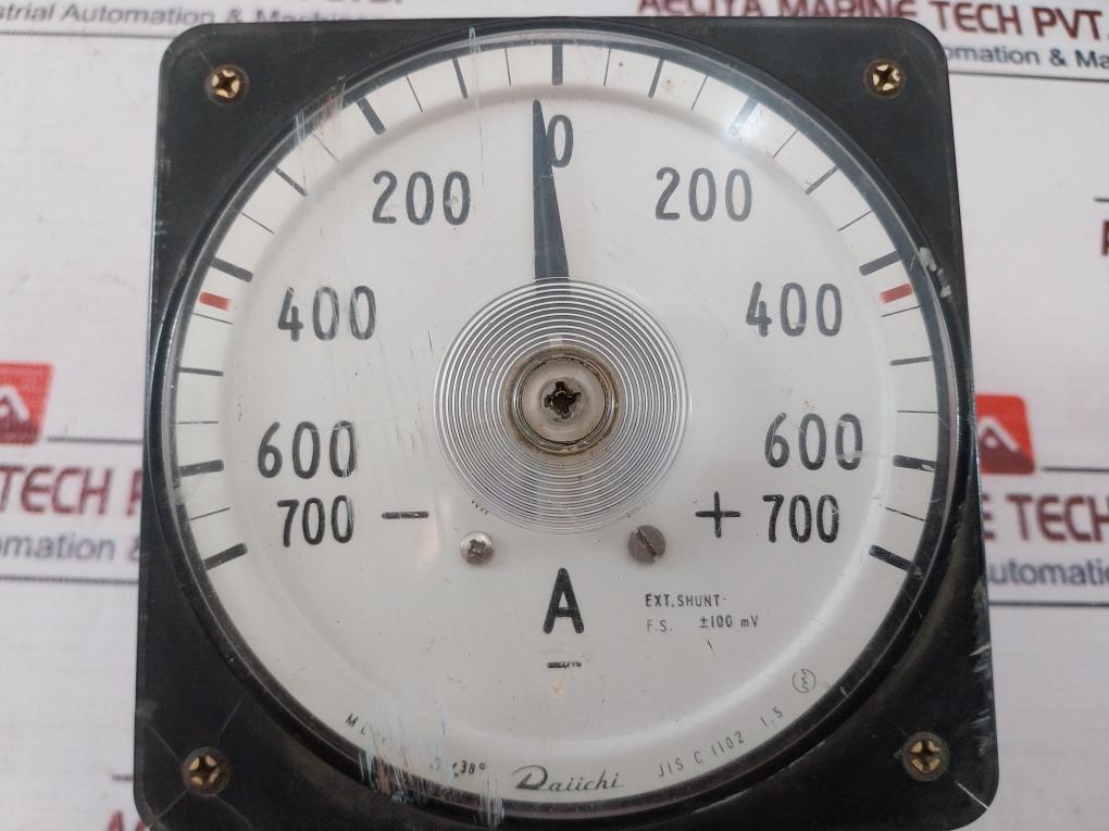 Daiichi Jis C 1102 Ammeter 500V