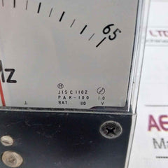 Daiichi Jis C 1102 Frequency Meter 55 To 65Hz Rat.110V