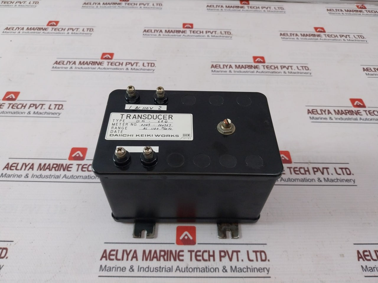 Daiichi Keiki Dm-64Q Transducer 0249-500967 Ac 110V 50/60Hz