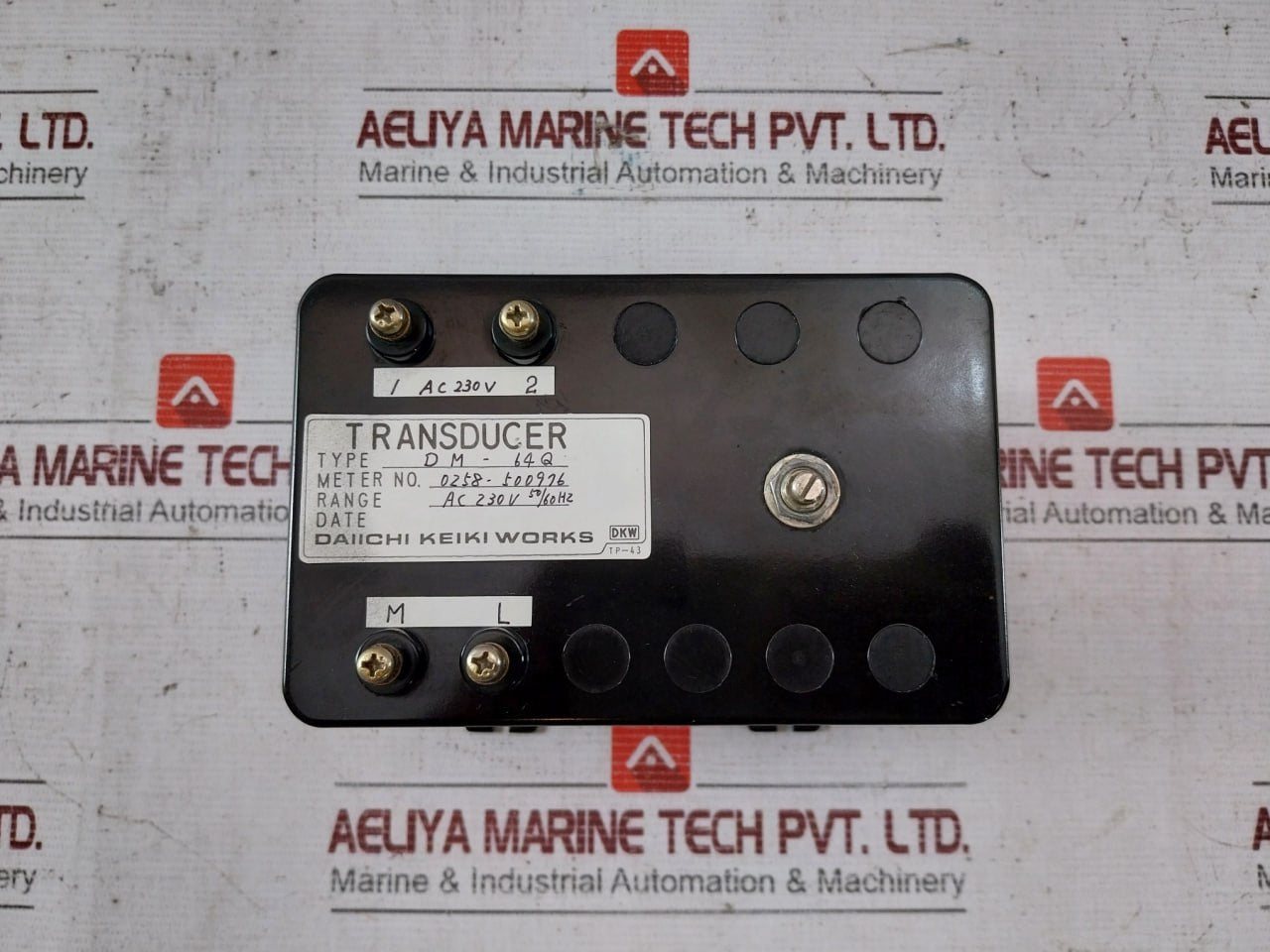 Daiichi Keiki Dm-64Q Transducer Ac 230V 50/60Hz Tp-43