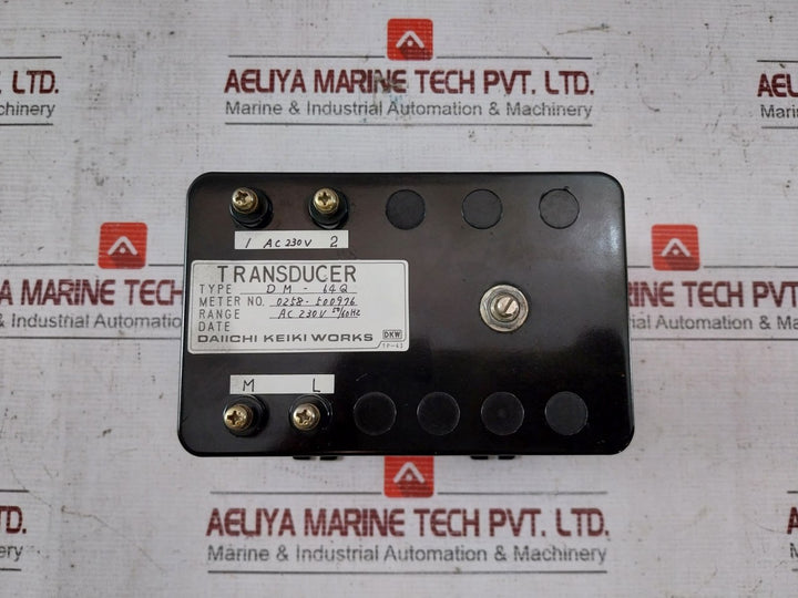 Daiichi Keiki Dm-64Q Transducer Ac 230V 50/60Hz Tp-43