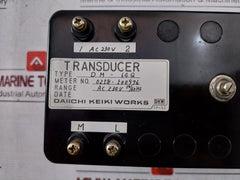 Daiichi Keiki Dm-64Q Transducer Ac 230V 50/60Hz Tp-43