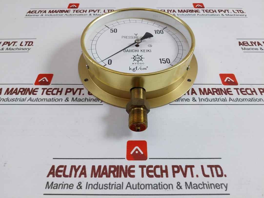 Daiichi Keiki Pressure Gauges 0-150 Kgf/Cm2