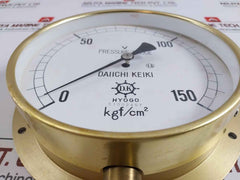 Daiichi Keiki Pressure Gauges 0-150 Kgf/Cm2