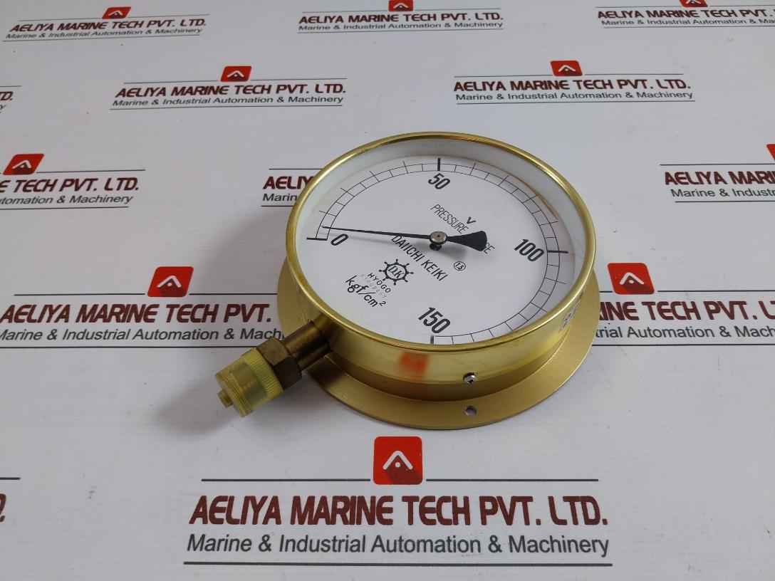 Daiichi Keiki Pressure Gauges 0-150 Kgf/Cm2