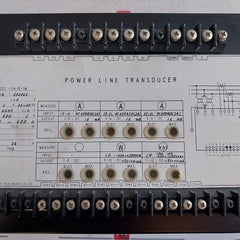 Daiichi Keiki Works Qt2-10A-5-3Ø Power Line Transducer Dc 24V 0148-602062