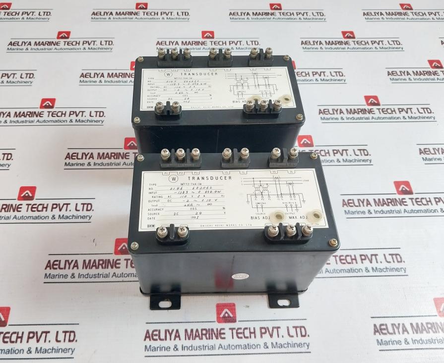 DAIICHI KEIKI WORKS WTT2-74A-3Ø Transducer Ac 110v 5a