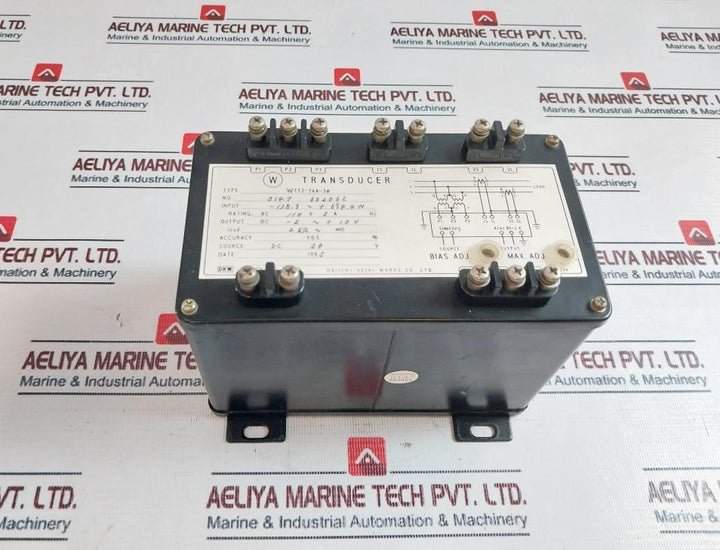 DAIICHI KEIKI WORKS WTT2-74A-3Ø Transducer Ac 110v 5a