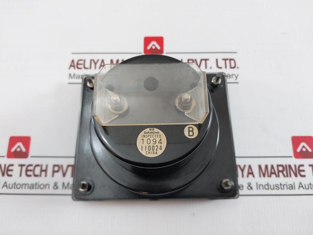 Daiichi Lak-12 Frequency Meter .55-65 Hz Jis C 1102 110 V