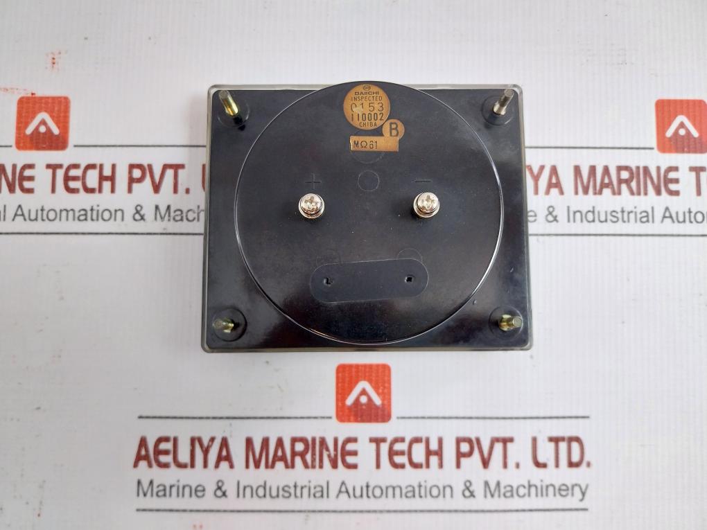 Lmk–12 Daiichi Insulation Resistance Panel Meter 0 To 1.5∞ MΩ
