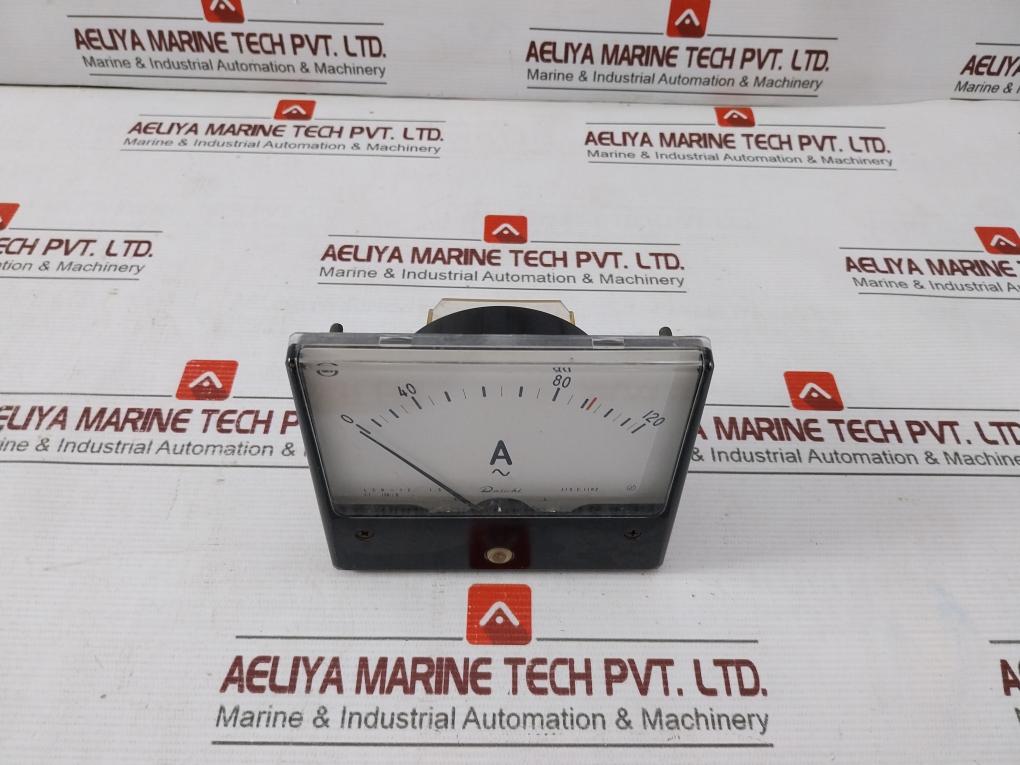Daiichi Lsk-12 Ammeter 0-120A~&nbsp;1.5 Jis C 1102