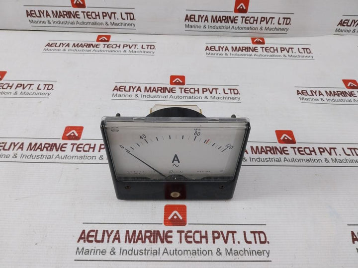 Daiichi Lsk-12 Ammeter 0-120A~&nbsp;1.5 Jis C 1102