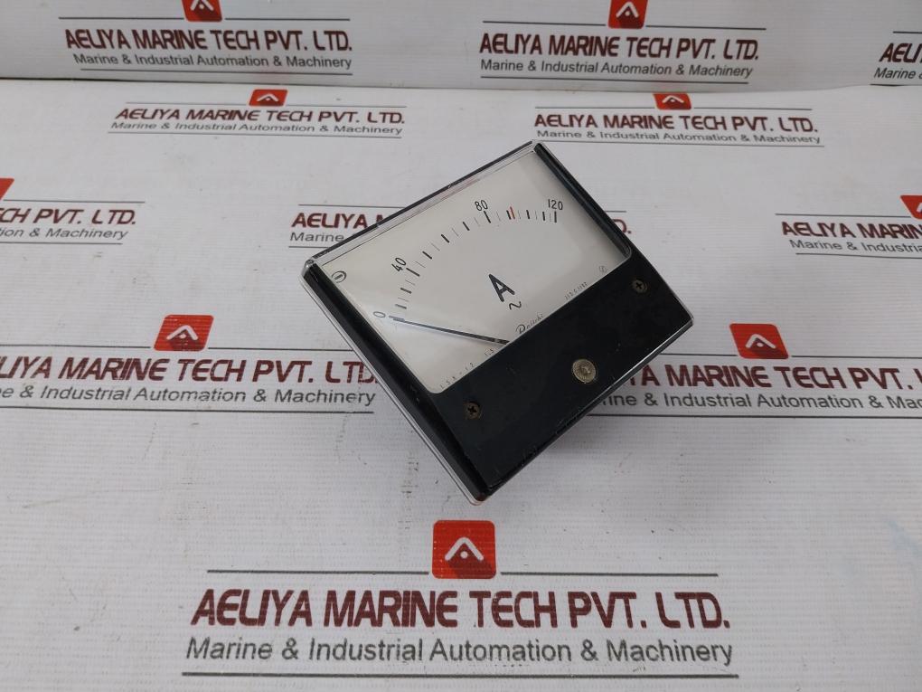 Daiichi Lsk-12 Ammeter 0-120A~ 1.5 Jis C 1102