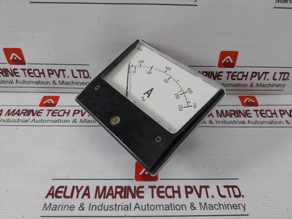 Daiichi Lsk-12 Ammeter 0-750A~ 0-250A~ 750.5 A Jis C 1102