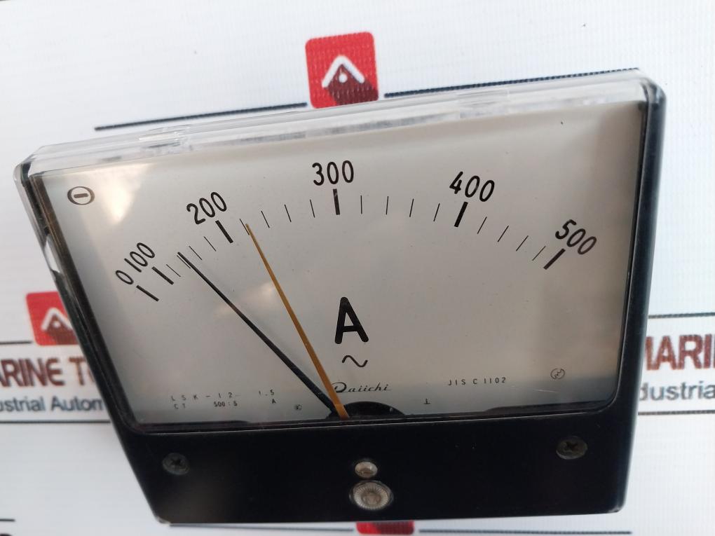 Daiichi Lsk-12 Double Ammeter 0-500A