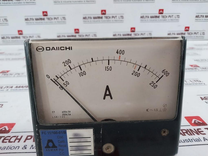 Daiichi Lsk-12c Voltage Meter 0-600a