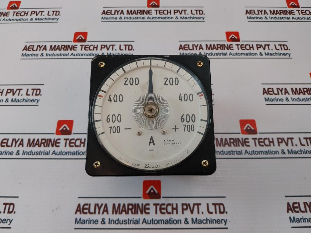 Daiichi Ml-110 Analog Ammeter