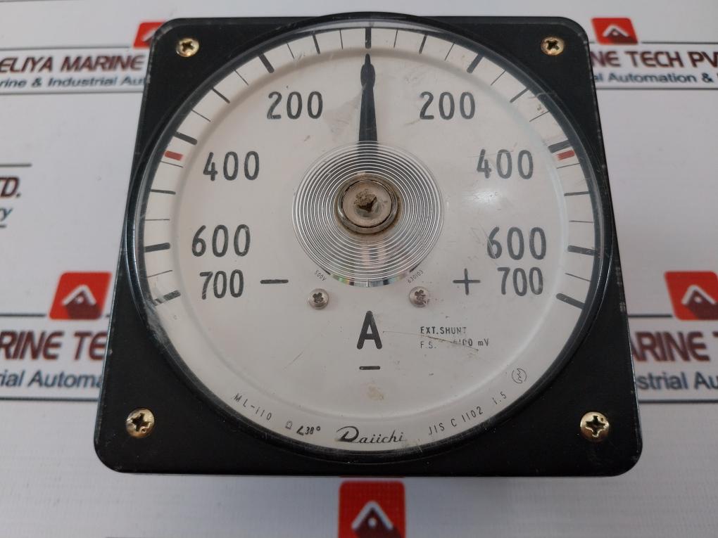 Daiichi Ml-110 Analog Ammeter