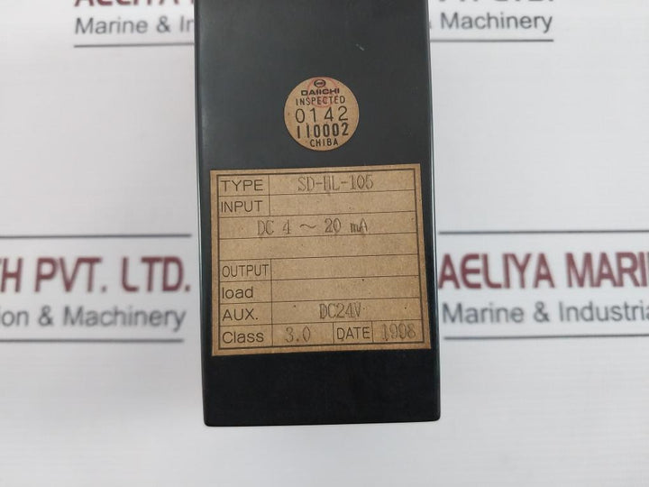 Daiichi Sd-hl-105 Alarm Setter Dc 4-20Ma Dc24V 0-10A 250V 7.5A