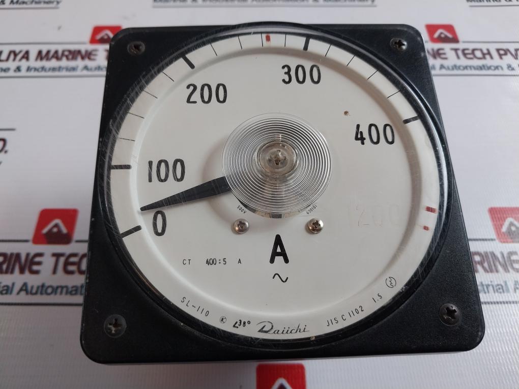 Daiichi Sl-110 Ampere Meter 0-1200 A