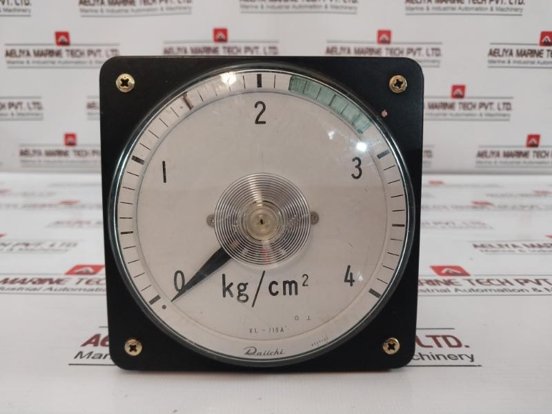 Daiichi Xl-110A Receiving Indicating Instrument 500V Fs Dc 4-20Ma C1102