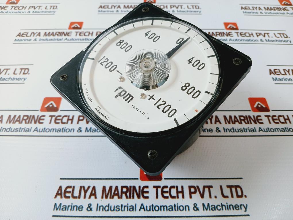 Daiichi XL-110 RPM Meter -1200-0-+1200 rpm