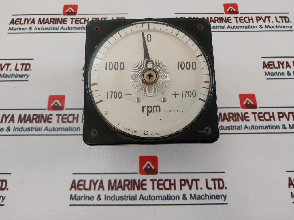 Daiichi XL-110 RPM Meter