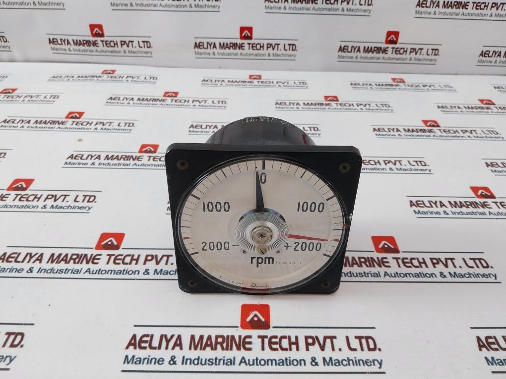 Daiichi Xl-110 Rpm Meter -2000 - 0 - +2000 Rpm