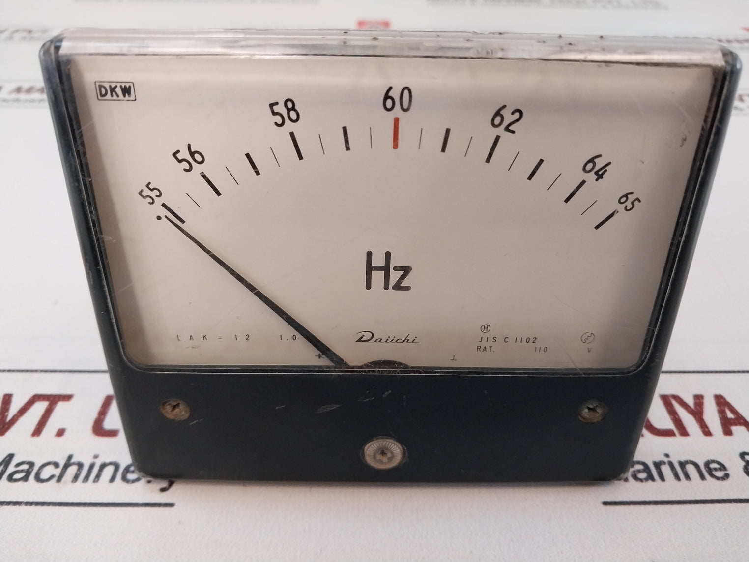 Daiichi Lak-12 Frequency Meter 55-65 Hz