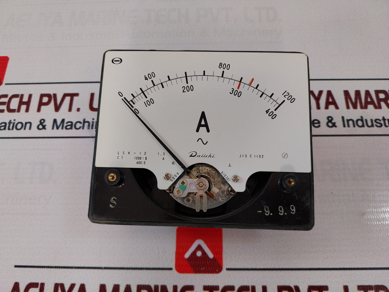Daiichi Lsk-12 Ammeter 0-400A 0-1200A 500V
