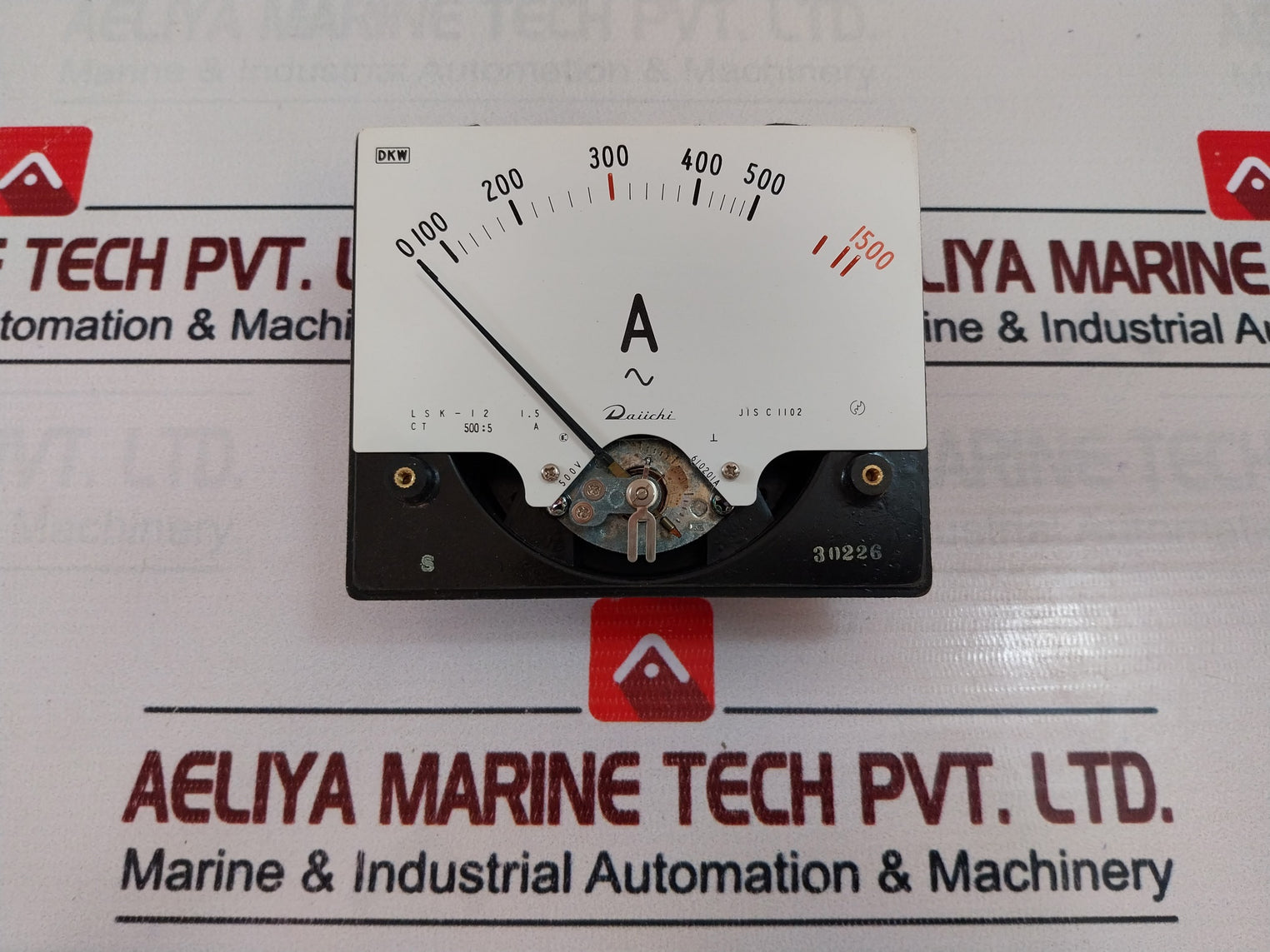 Daiichi Lsk-12 Ammeter 0-500/1500 A 500V