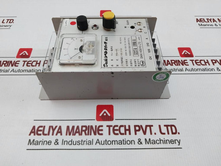 Daiki Kogyo Relay Power Supply Unit Level Switch 105/210V 50/60Hz Ps-12