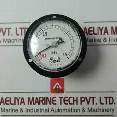 Daikin 1103438 Oil Pressure Gauge Spec:Du60 X 1.5Mpa X -0.1Mpa