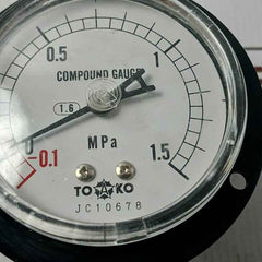Daikin 1103438 Oil Pressure Gauge Spec:Du60 X 1.5Mpa X -0.1Mpa