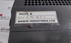 Daikin Decos Iii A Electronic Container Operation System Rs-232c