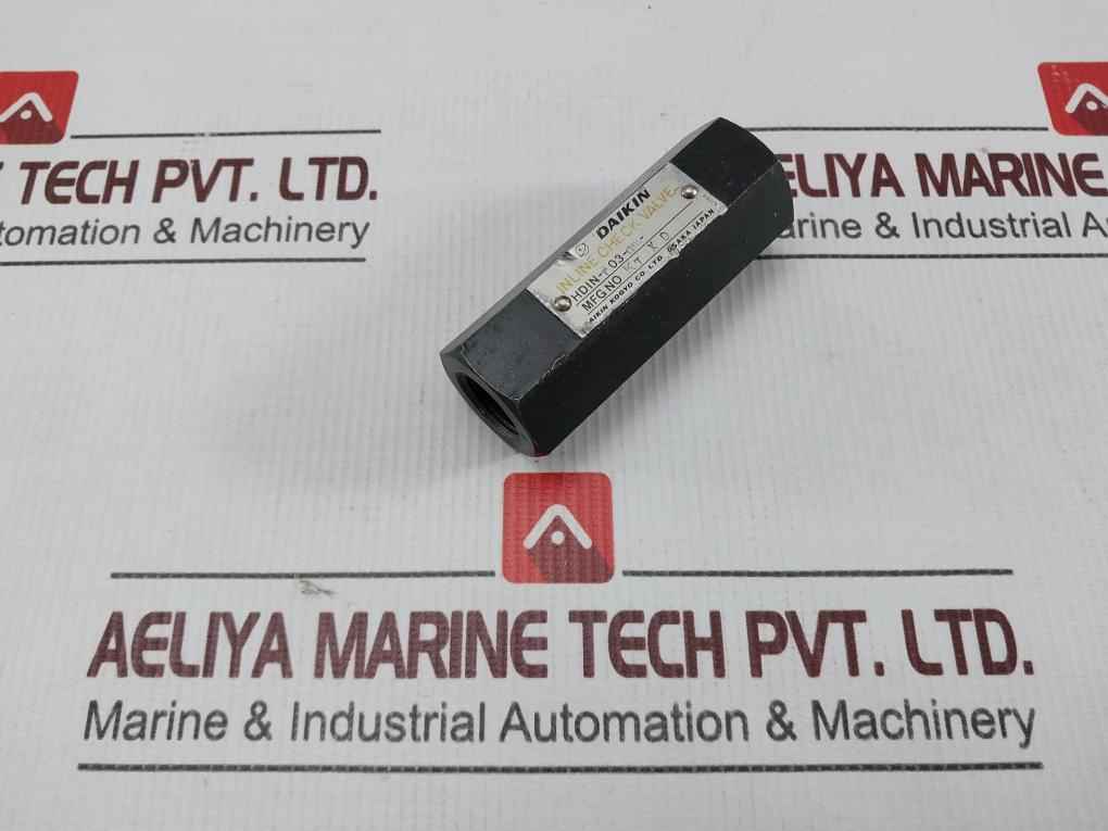 Daikin Kogyo Hdin-t03-05 In-line Check Valve