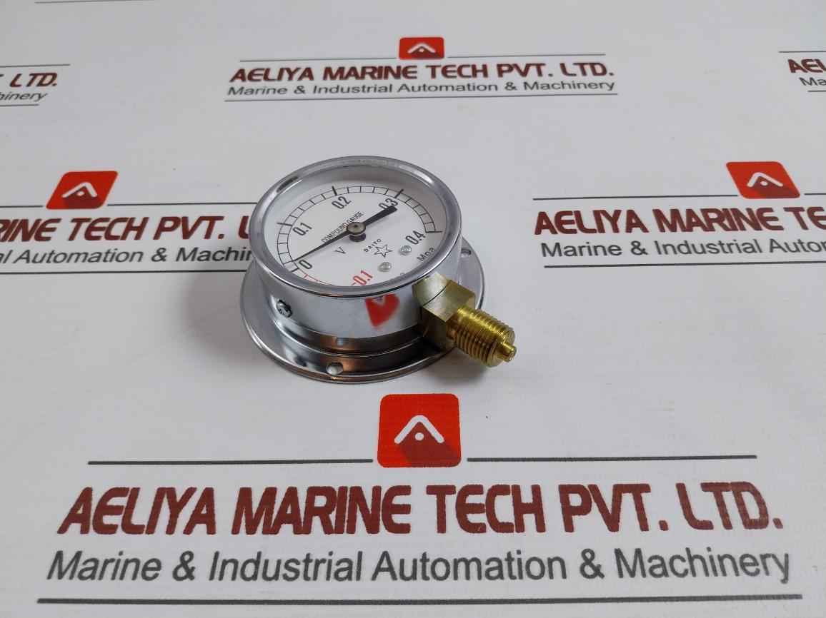 Daito -0.1 To 0.4 Mpa Compound Pressure Gauge