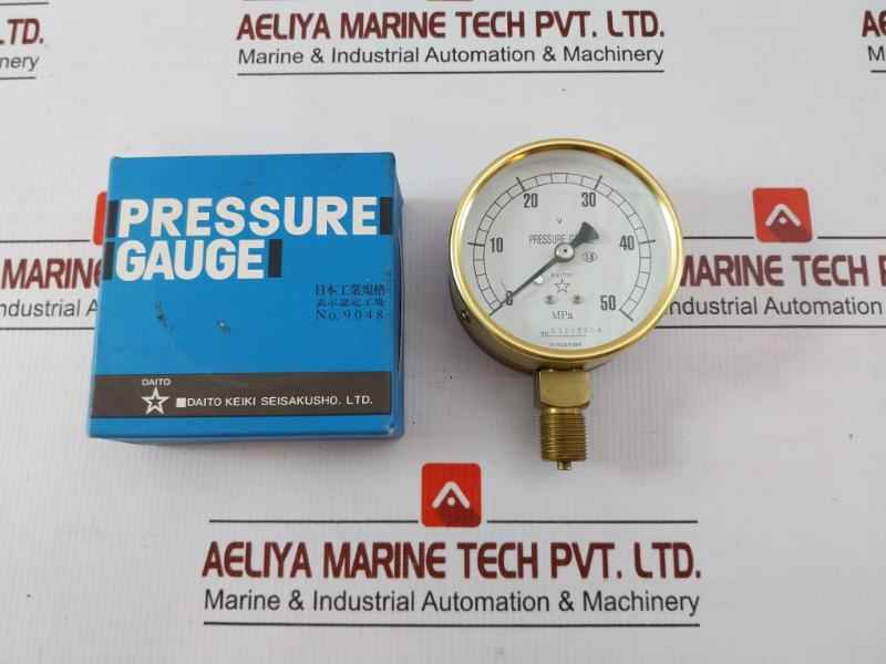 Daito Keiki 0 To 50 Mpa Pressure Gauge Atv