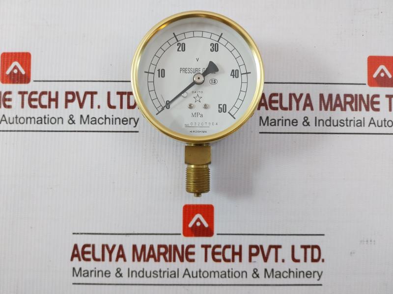Daito Keiki 0 To 50 Mpa Pressure Gauge Atv